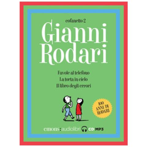 Gianni Rodari - Favole Al Telefono-La Torta In Cielo-Il Libro Degli Errori Letti Da Claudio Bisio, Claudia Pandolfi E Max Paiella Letto Da Claudio Bis - Disponibile dal 19/11/2020 - Foto 1