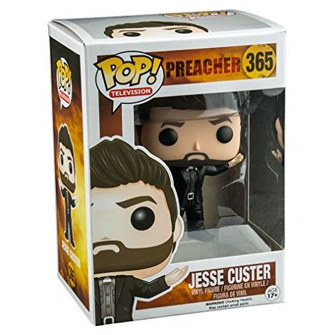 Figurine Preacher Tv - Jesse Custer Exclu Pop 10cm - 0889698111508 - Foto 3