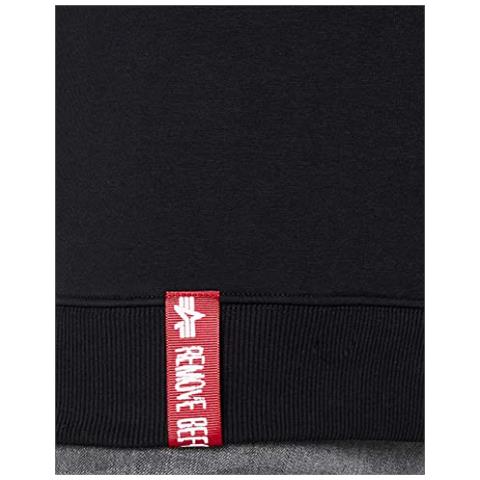 Alpha Industries Basic Sweater Maglione, Nero (nero 03), L Uomo - Foto 5