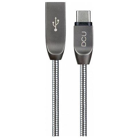 Cavo Usb A Con Usb C Argento - Foto 1