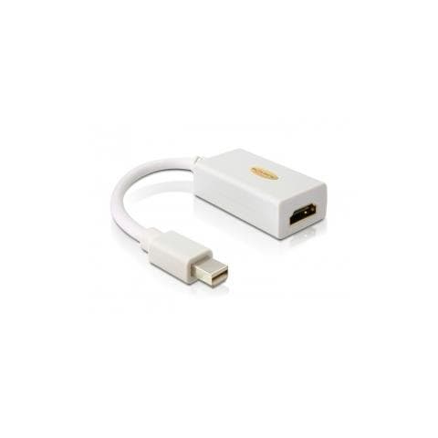 Adapter mini Displayport / HDMI FM mini Displayport 20-pin M HDMI 19-pin FM Bianco cavo di interfaccia e adattatore - Foto 2