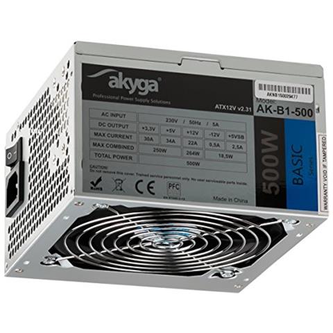 AK-B-500 500W ATX Grigio alimentatore per computer - Foto 1