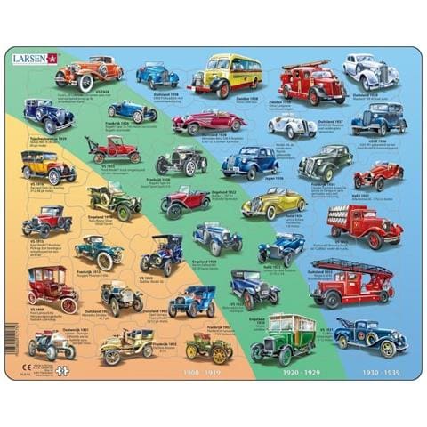 Puzzle Maxi Historie Auto Junior 42 Pezzi - Foto 1
