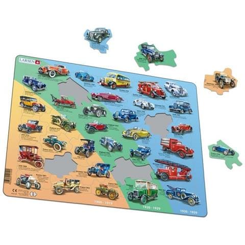 Puzzle Maxi Historie Auto Junior 42 Pezzi - Foto 2