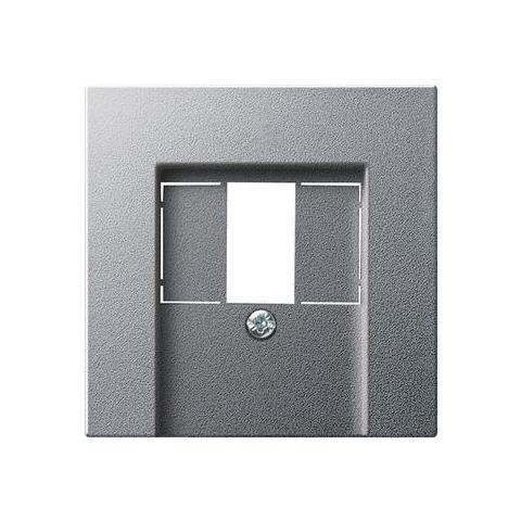 027626 Alluminio Placca Per Interruttori E Coperchio Per Presa - Foto 1