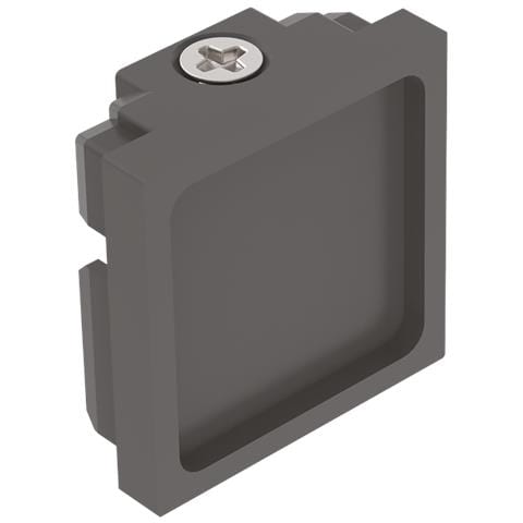 Ego End Cap Low Senza Foro Bk Lampada - Ideal Lux 267241 - Foto 1