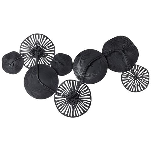 Decorazione Da Parete Ferro Nero E Grigio Tennessine - Foto 5
