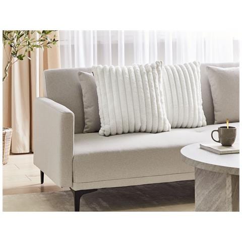 Set Di 2 Cuscini Bianco 45 X 45 Cm Rakya - Foto 1