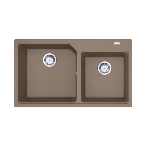 Lavello UBG 620-86 con 2 Vasche Dimensioni 860 x 500 mm Colore Ostrica - Foto 1