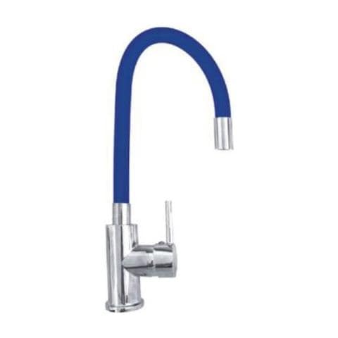 Miscelatore Canna Alta Flessibile Rubinetto Monocomando Cucina Blu 1987-3 - Foto 1