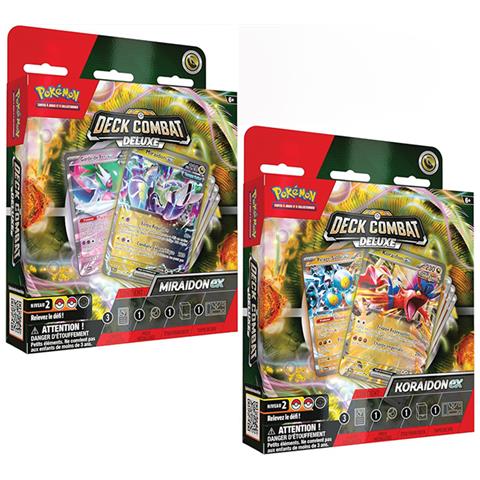 Jcc Mazzo 60 Carte Deluxe Random Tra Miraidon Ex / Koraidon Ex, Multicolore - Foto 1