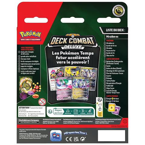 Jcc Mazzo 60 Carte Deluxe Random Tra Miraidon Ex / Koraidon Ex, Multicolore - Foto 3