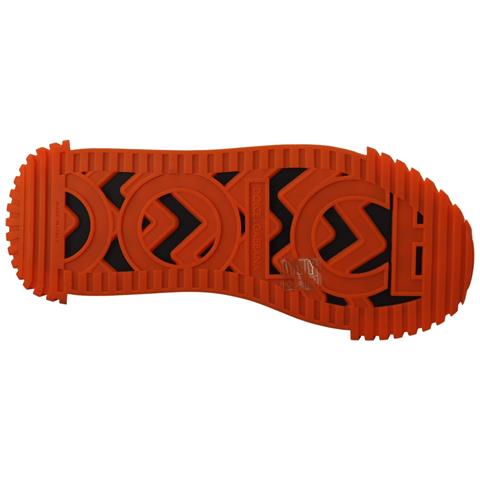 Scarpe Da Ginnastica Ns1 Lacci Tessuto Nero Arancione - Eu45/us12 - Foto 2