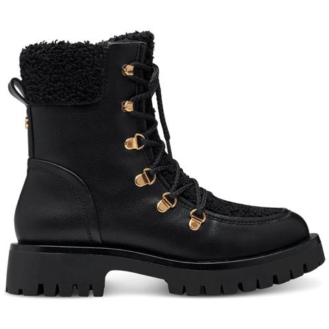 Black Casual Closed Booties Stivaletti Tessile Scarpe Donna Nero Eu 36, 1-26288-41 001 - Foto 2