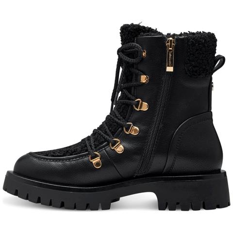 Black Casual Closed Booties Stivaletti Tessile Scarpe Donna Nero Eu 36, 1-26288-41 001 - Foto 3