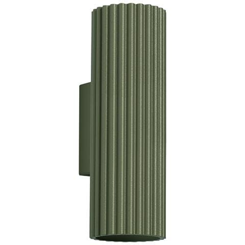 Lampada Da Parete Karbon 20 Verde Oliva Sl. 1657 - Minimalista Lampada Da Parete Verde Oliva 20x6.5x8.5 Cm - Foto 1