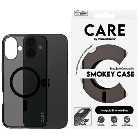CARE by PG Smokey w. MagS iPhone16 6.7 custodia per cellulare Cover Trasparente - Foto 4