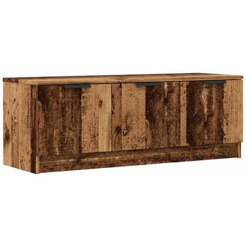 Mobile Porta Tv Legno Vecchio 102x35x36,5 Cm Legno Multistrato - Foto 2