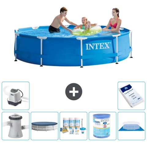 Piscina Fuori Terra - In Giro - 305x76 Cm - Blu - Include Accessori Coordinati A1651 - Foto 1