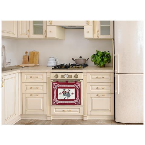 Copriforno Cucina Universale Cinigliato Decorazione Forno Tirolo - Foto 2