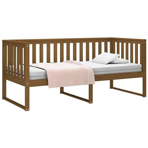 Lusso Casadino -  Dormeuse Ambra 100x200 Cm In Legno Massello Di Pino - Foto 2