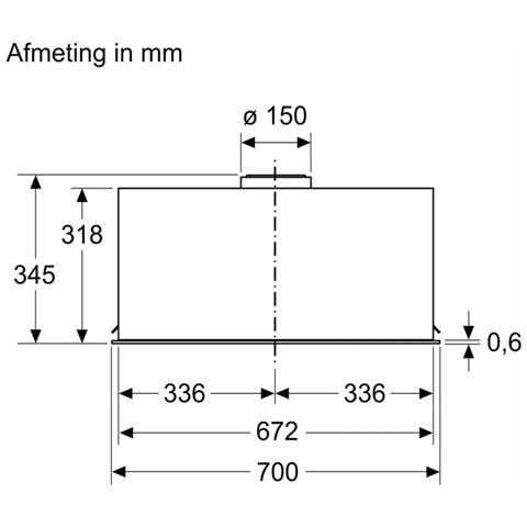 Unità Filtrante In Acciaio Inox Da 70 Cm, 595 M³/h - Dln77ac50 - Foto 8