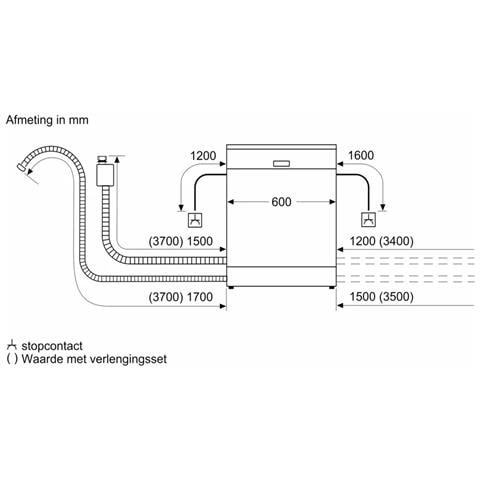 Serie 4 SMV4ECX23E lavastoviglie A scomparsa totale 14 coperti C - Foto 2