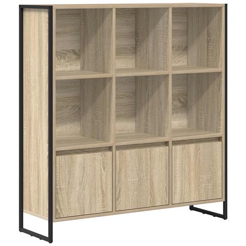 Armadio per Libri 2 pcs Sonoma 99,5 x 30 x 108,5 cm - Foto 1