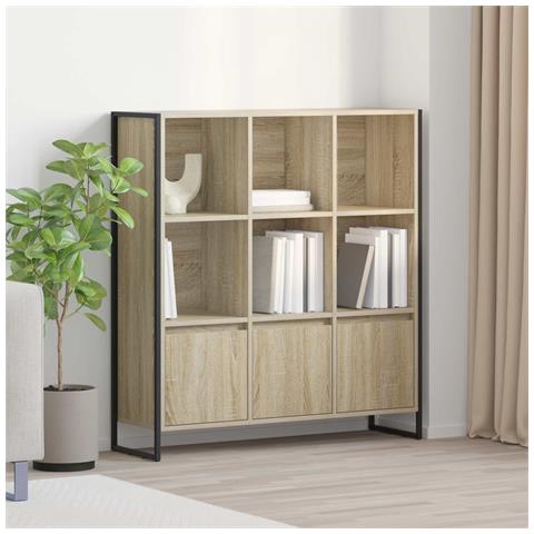 Armadio per Libri 2 pcs Sonoma 99,5 x 30 x 108,5 cm - Foto 2