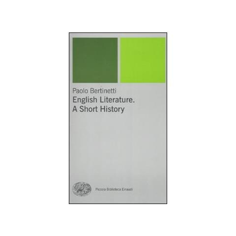 Paolo Bertinetti - English literature. A short history - Foto 1