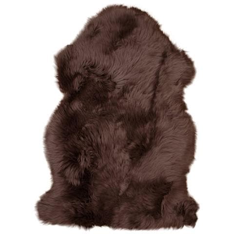 Pelle Di Agnello Vikasa Home Marrone 50x85 Cm - Foto 1