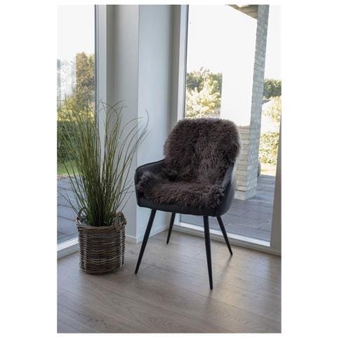 Pelle Di Agnello Vikasa Home Marrone 50x85 Cm - Foto 2