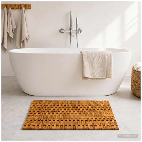 Tappetini da bagno Naturale 65 x 100 cm - Foto 2