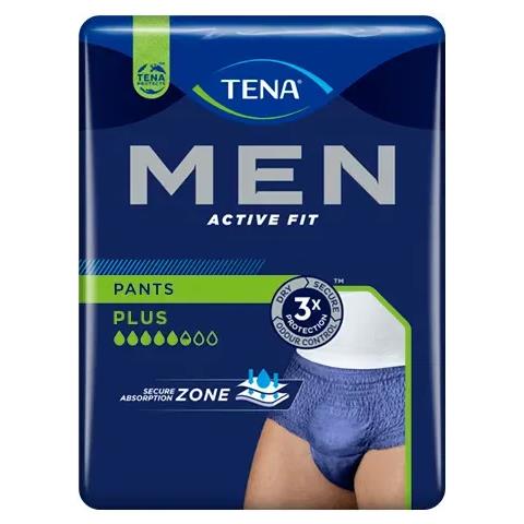Pull Up Uomo Tena Men Pants Active Fit l 8 Pezzi - Foto 1