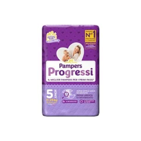 Pampers Progressi Junior 18 Pezzi - Foto 1