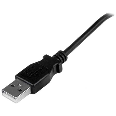 Cavo micro USB 1 m- A a Micro B con angolare verso l'alto - Foto 5