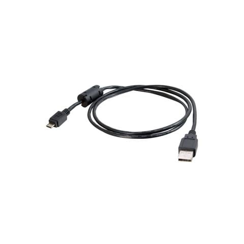 Cavo per trasferimento dati 81701 - USB - for Telefono Cellulare, Mobile Computer, Sistema GPS, PDA - 1 Pacco - 1 x Tipo A Maschio USB - 1 x Micro Type B Maschio USB - Nero - Foto 1