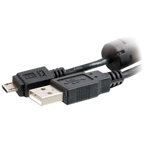Cavo per trasferimento dati 81701 - USB - for Telefono Cellulare, Mobile Computer, Sistema GPS, PDA - 1 Pacco - 1 x Tipo A Maschio USB - 1 x Micro Type B Maschio USB - Nero - Foto 2