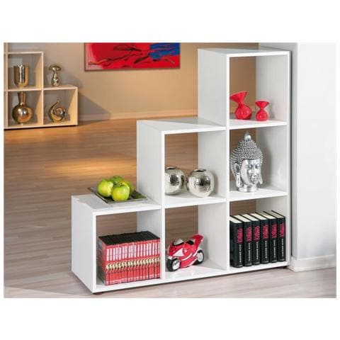 Libreria Divisorio a Caselle Caboto Composizione a Scaletta 6 Caselle - Foto 2