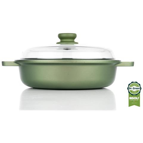 Tegame 1 Manico con Coperchio Diametro 28 cm - Linea Green Stone - Foto 2