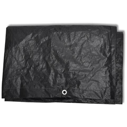 Telo Di Copertura Per Mobili Polirattan Con 10 Occhielli 240 X 140 Cm - Foto 2