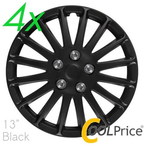 Copricerchi Auto Universali 13 Pollici C-071 Black 31188 - Foto 1