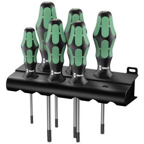 367/6 TORX HF Assortimento di giraviti Kraftform Plus con ritegno vite + rack, 6 pezzi - Foto 1