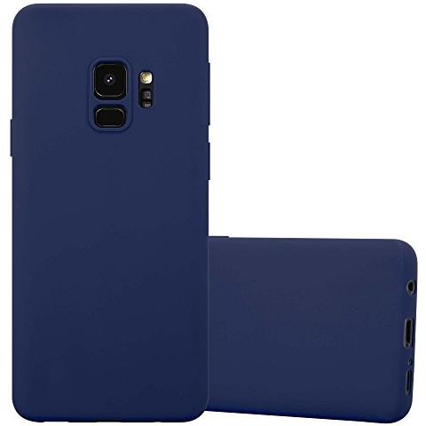 Custodia Compatibile Con Samsung Galaxy S9 In Candy Blu Scuro - Coperchio Protettivo In Silicone Tpu Flessibile - Foto 1