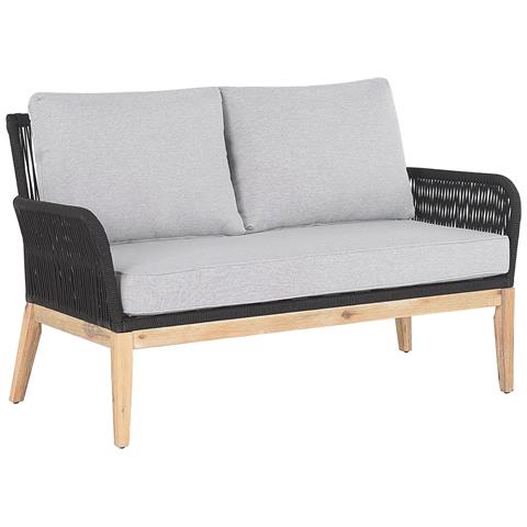 Set Da Giardino In Legno Di Acacia Grigio Merano Ii - Foto 15