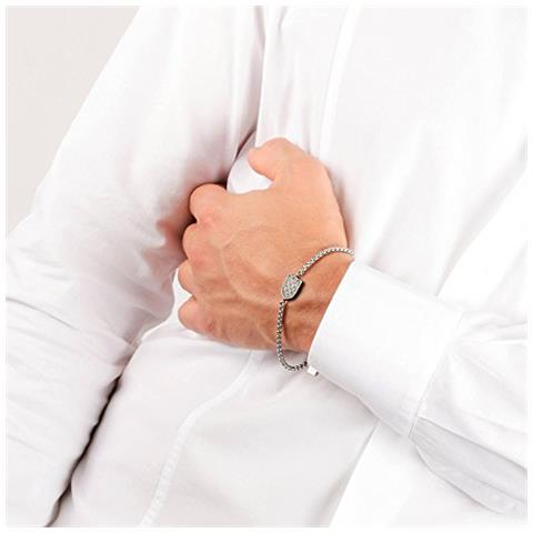 Bracciale Con Charm Uomo Acciaio inossidabile - Sakb14 - Foto 2