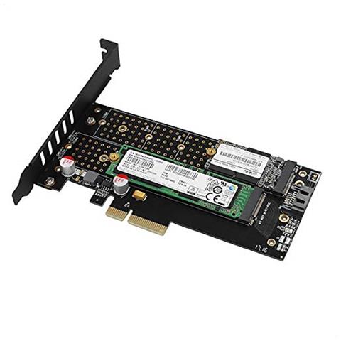 PCEM2-DC Scheda Adattatore per SSD M. 2 NVMe / SATA  - Foto 2