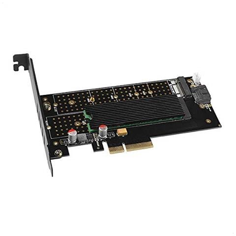 PCEM2-DC Scheda Adattatore per SSD M. 2 NVMe / SATA  - Foto 4