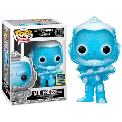 Batman & Robin Pop! Heroes Vinyl Figure Mr. Freeze (glitter) 9 Cm - Foto 1