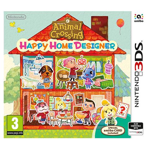Animal Crossing: Happy Home Designer + Amiibo Card, 3DS, Simulazione, 02/10/2015, ENG, Basico,  - Foto 1